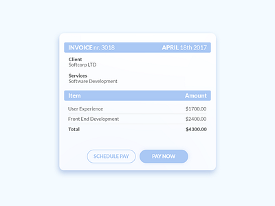 Day 046 - Invoice