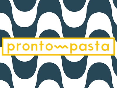 Pronto Pasta logo branding brazilian fast food fresh healthy italian logo modern pasta pronto typography