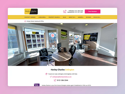Henley Charles Video birmingham estate agents seo website design website designer wordpress wordpress development