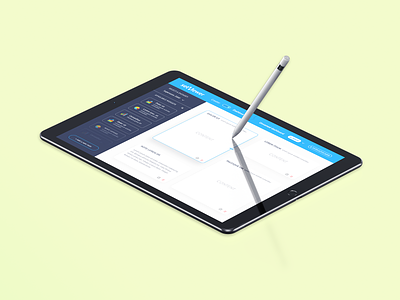 Dashboard Tablet Setviewer App appdesign design icon logo ui ui ux design ux web webdesign