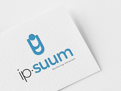 Ipsuum Logotype graphic design logo logo design