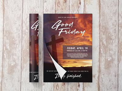 Good Friday Church Flyer