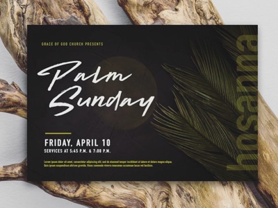 Palm Sunday Flyer