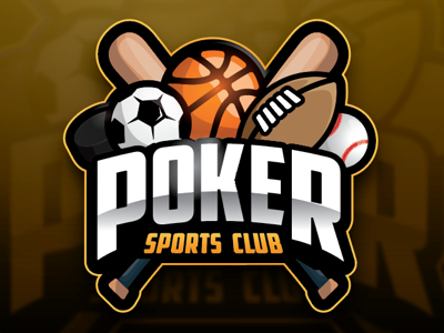 Poker Sports Club - Logo Series branding casino design esportslogo icon illustration logo logo design poker poker online pokerchips pokerlogo sports sports design sports identity sportsbranding sportsclub sportslogo typography vector