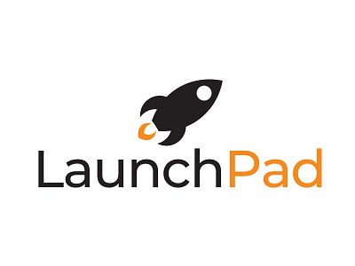 Launchpad Logo branding dailylogochallange design identity illustration launch logo design logo design challenge rocket logo vector website builder