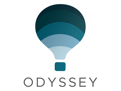 Odyssey Hot Air Balloon Logo branding dailylogochallange design flat hotairballoon identity illustration logo logodesign vector