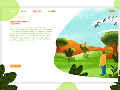 Web Design Panorama animation crayon design header illustration ui ux vector web