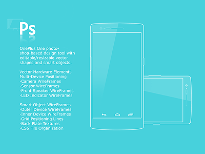 OnePlus One Android Mockup & Concept Tool android design mockup oneplus oneplusone photoshop