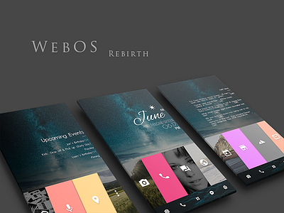 WebOS Rebirth for KLWP android customization klwp theming wallpaper﻿
