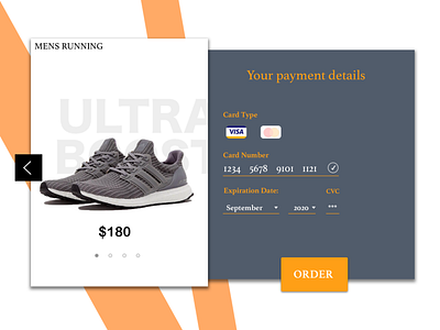 DailyUI #002 adidas dailyui dailyui 002 ultraboost