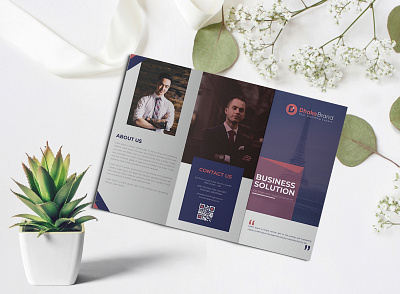 Trifold Brochure Design branding brochure brochure design corporate flyer design flyers graphic design logo design minimalist logo template trifold brochure trifold brochure design typography