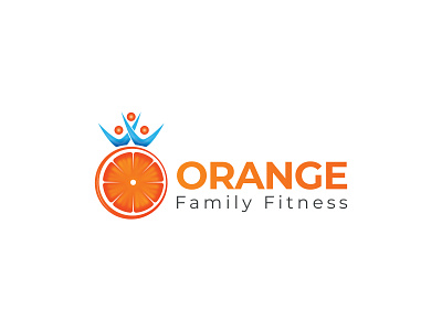 Orange Fitness Logo 01 branding fashion fitness logo graphic design gym logo illustration logo logo design logo design concept logo designer logodesign logos logotype minimalist logo modern logo modern logo 2020 tshirt design typography