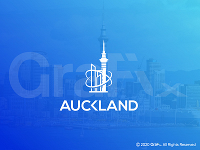 Auckland logo auckland logo building logo constraction logo flat logo flat logos logodesign modern logo skyline logo