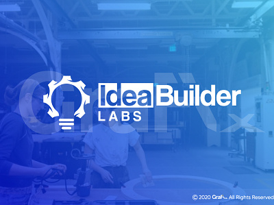 IdeaBuilder labs logo fab lab logo fabrication laboratory logo idea builder labs logo ideabuidler logo ideabuilder labs logo
