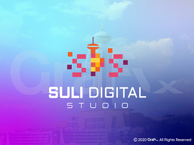 Suli logo digital logo modwen logo tech logo