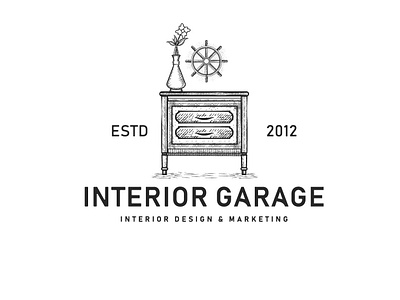Logo for a interior shop creative logo creative logo design furniture logo house logo interior logo vintage logo