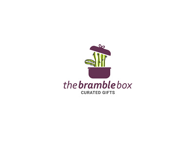 Bramble box logo beauty box logo box logo boxlogo cactus logo creative logo gift box logo giftboxlogo graphicdesign icon modern logo tree logo