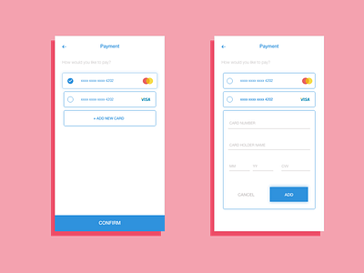 Daily UI 002 - Card checkout