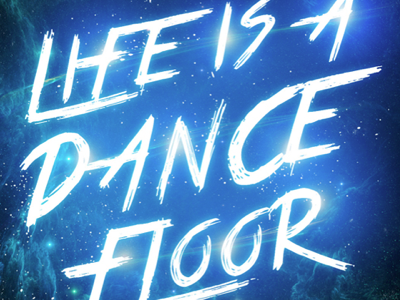 Life is a Dance Floor - Jamming Session aoiro studio artwork jamming photoshop typography