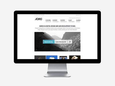 Introducing Aoiro Studio V5 aoiro studio redesign site web