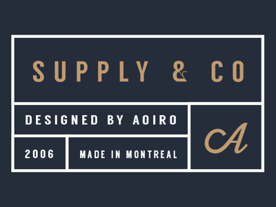 Supply & Co - In the Works