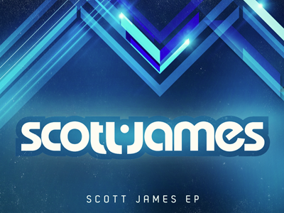 Scott James EP Album Sketch album cover dj photoshop