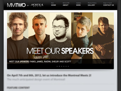 Mmtwo homepage dribbble