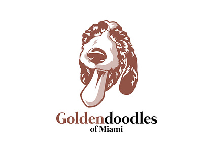 Goldendoodles Logo Design