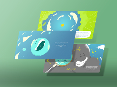Illustration of Hydro Book book book design book illustration branding illustration ui