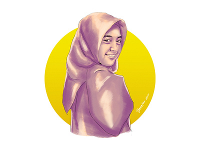 Potrait Illustration design illustration potrait