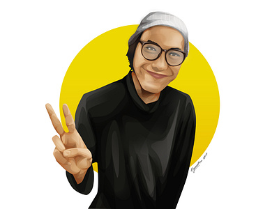 Vector Portrait design illustration potrait vector