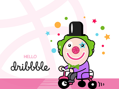 Hello Dribbble ！ ui 插图 设计