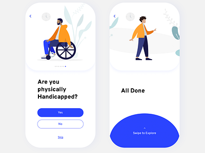 User On-Boarding Screen App UI