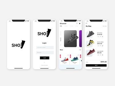 SHOE E-commerce app UI Concept app branding design design app mohit nagar motivation typography ui ui ux web design concept ux