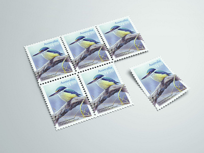 Postage Stamp Mock-up