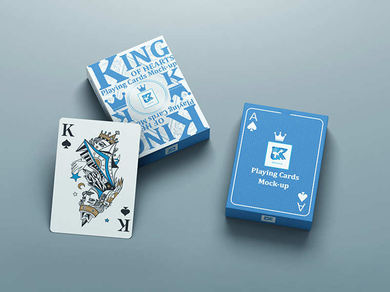 Download Playing Cards Mock-up v1 by kenoric on Dribbble