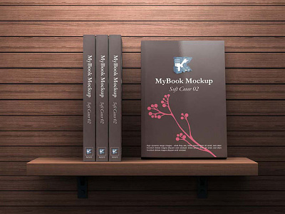 Book Mock-up - Soft Cover 02 book flip page front cover hand hold mockup novel open page photorealistic pose reading soft cover studio shot