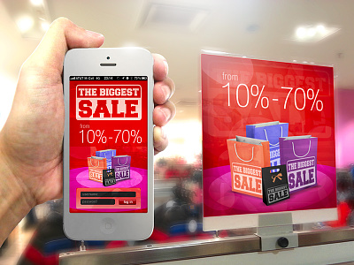 Iphone 5 Screen Mock-up v1 android coffee house finger holding hypermarket iphone presentation retail shop sale thumbnail
