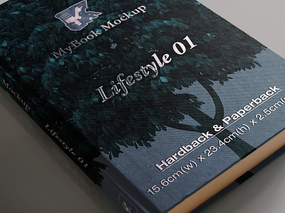 Book Mock-up - Lifestyle 01