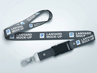 Lanyard Mock-up access branding button clip corporate fabric identity lanyard layer logo mock up nametag office organizer psd rope showcase smart object string studio shot