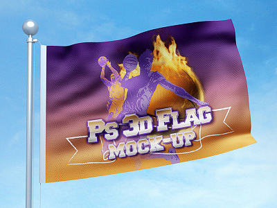 3D Flag Mock-up Bundle