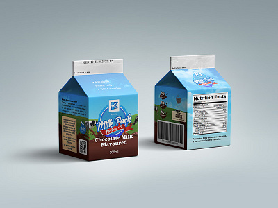 Milk Pack Mock-up v3 block box branding carton chocolate design dimension drink fairy floor plan fresh label milk mockup pack perspective rectangle size smart object variation