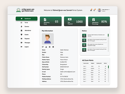 Student Dashboard