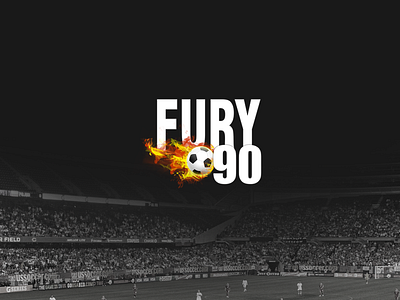 Soccer Fury app branding fury90 logo