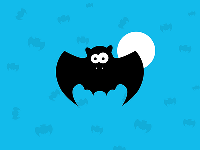 Bats animal bat design flat flat bat funny graphic illustration logo minimal animal