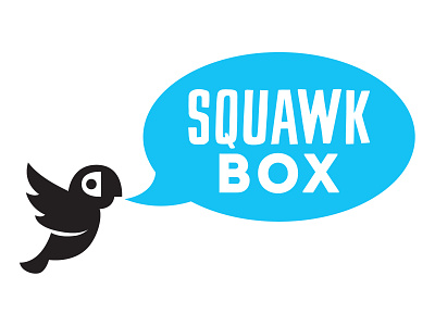 Squawk Box Logo Design