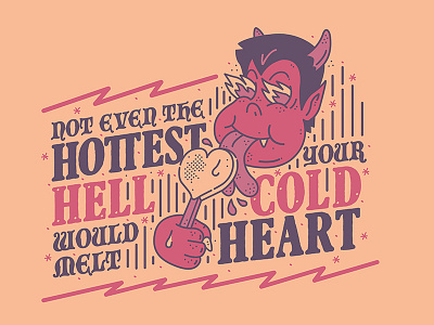 Cold Heart design hands heart icon illustration tattoo art waikiki