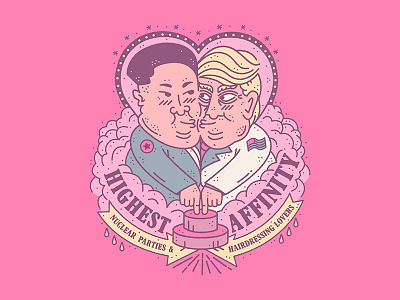 Highest Affinity design illustration stars tattoo art trump waikiki