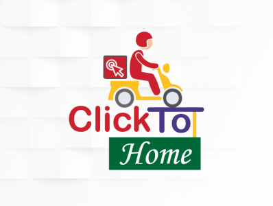 Click_To_Home design e commerce logo logo logo design logos new logo design