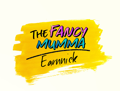 The Fancy Mumma by Earnnick adobe illustrator branding creative creative logo design fancy logo illustraion logo logo design logo design branding logo designs simple logo design typography vector